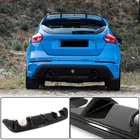 Ford Focus III 2011–2017 Achterbumper diffuser (voor RS 2015-2017, Carbon) foto 1