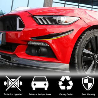 Frontbumper lip (2015-2017, carbon) Ford Mustang 2015–2023 foto 2