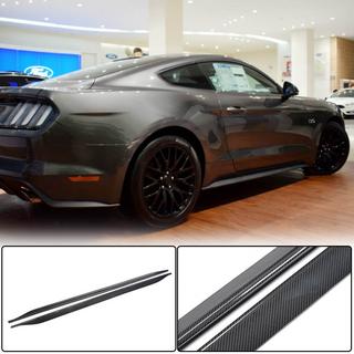 Sideskirts V1 (Carbon) Ford Mustang 2015–2023 foto 1