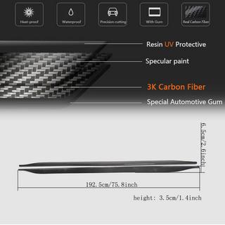 Sideskirts V1 (Carbon) Ford Mustang 2015–2023 foto 4