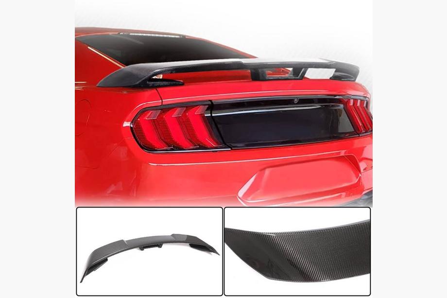 Ford Mustang 2015–2023 Spoiler V2 (Carbon) Foto 1