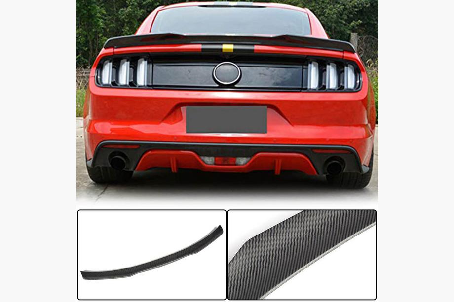 Ford Mustang 2015–2023 Spoiler V4 (Carbon) Foto 6
