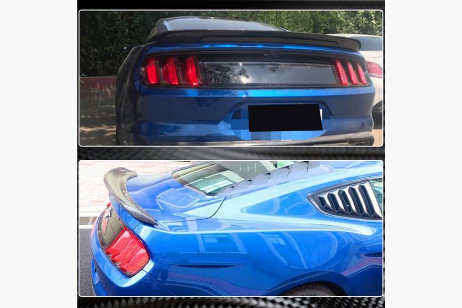 Ford Mustang 2015–2023 Spoiler V6 (Carbon) Foto 4