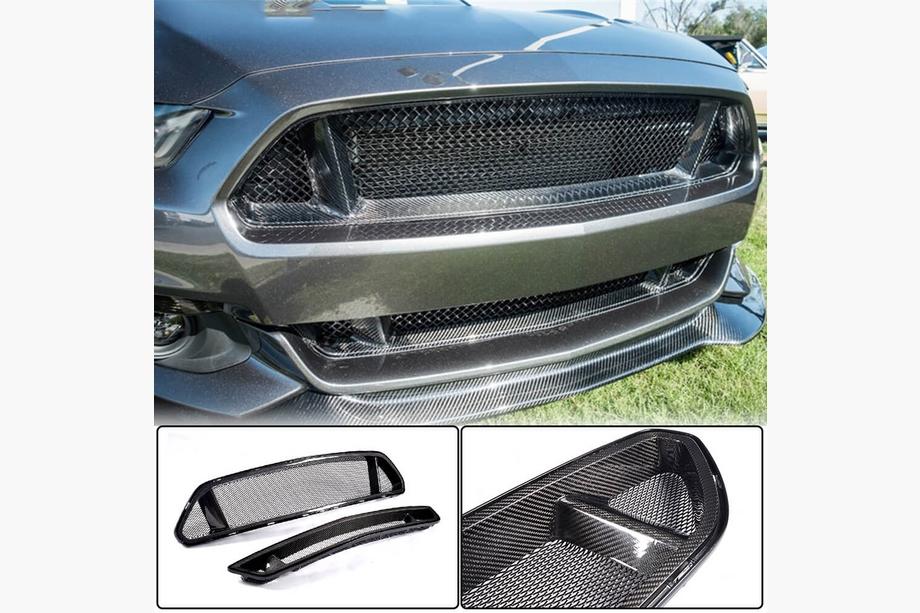 Ford Mustang 2015–2023 Radiateurgrille (2015-2017, Carbon) Image