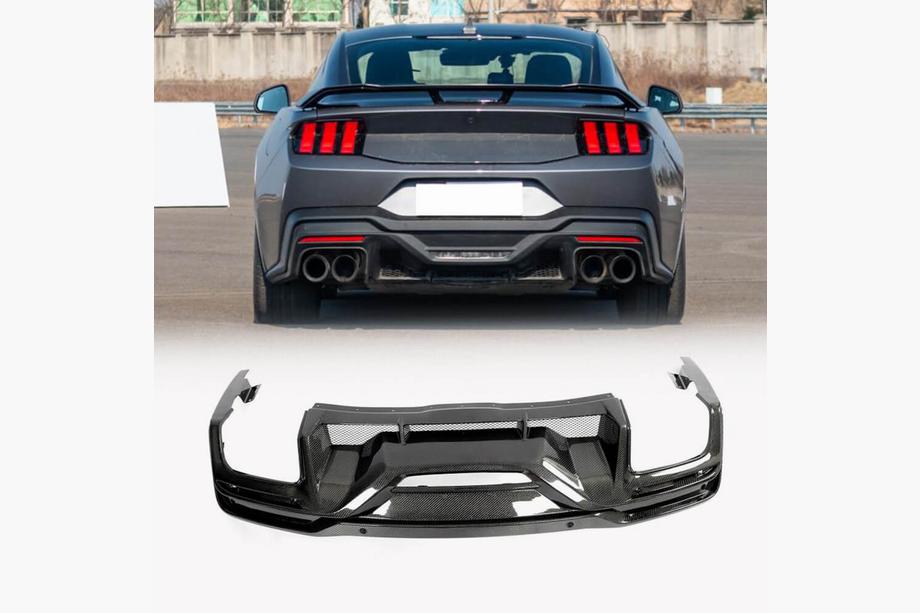 Ford Mustang 2024– Achterbumper diffuser (carbon) Image