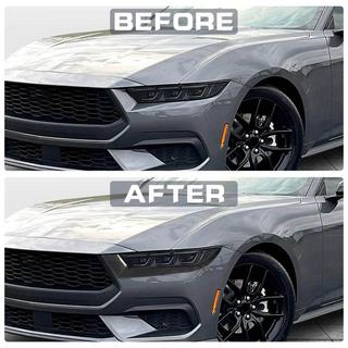 Mistlampcovers (carbon) Ford Mustang 2024– foto 3