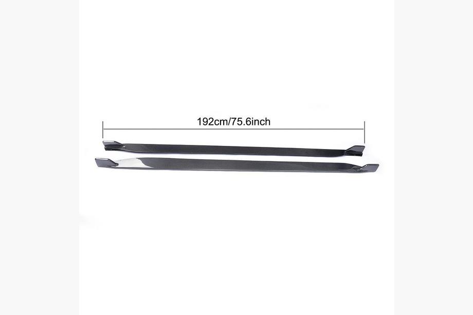 Ford Mustang 2015–2023 Sideskirts V2 (Carbon) Foto 6