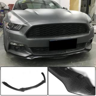 Voorbumper lipspoiler Lip (2015-2017, carbon) Ford Mustang 2015–2023 foto 1