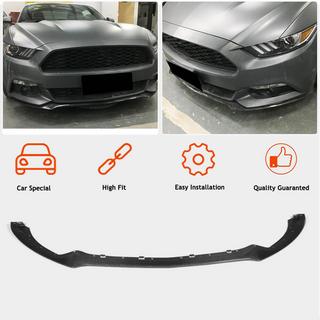 Voorbumper lipspoiler Lip (2015-2017, carbon) Ford Mustang 2015–2023 foto 2
