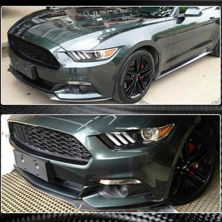 Voorbumper lipspoiler Lip (2015-2017, carbon) Ford Mustang 2015–2023 foto 4