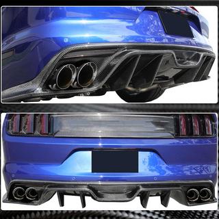 Achterbumper diffuser V1 (2015-2017, Carbon) Ford Mustang 2015–2023 foto 3
