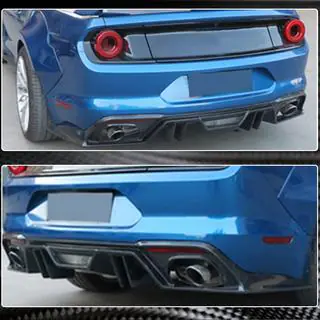 Achterbumper diffuser V2 (2015-2017, Carbon) Ford Mustang 2015–2023 foto 3