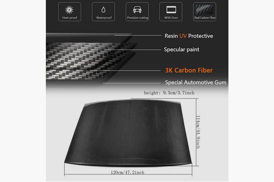 Ford Mustang 2015–2023 Dakspoiler (carbon) Foto 5