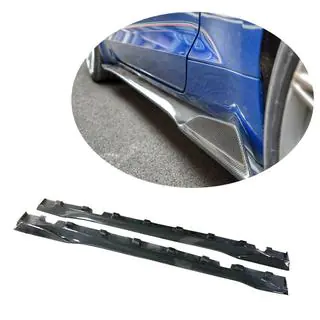 Sideskirts V3 (Carbon) Ford Mustang 2015–2023 foto 1