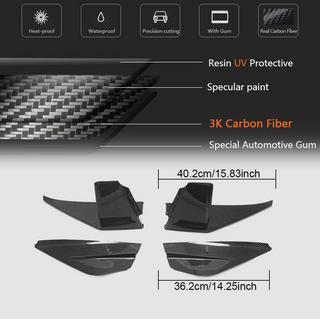 Carbon mistlampomlijsting (2018-2021) Ford Mustang 2015–2023 foto 4