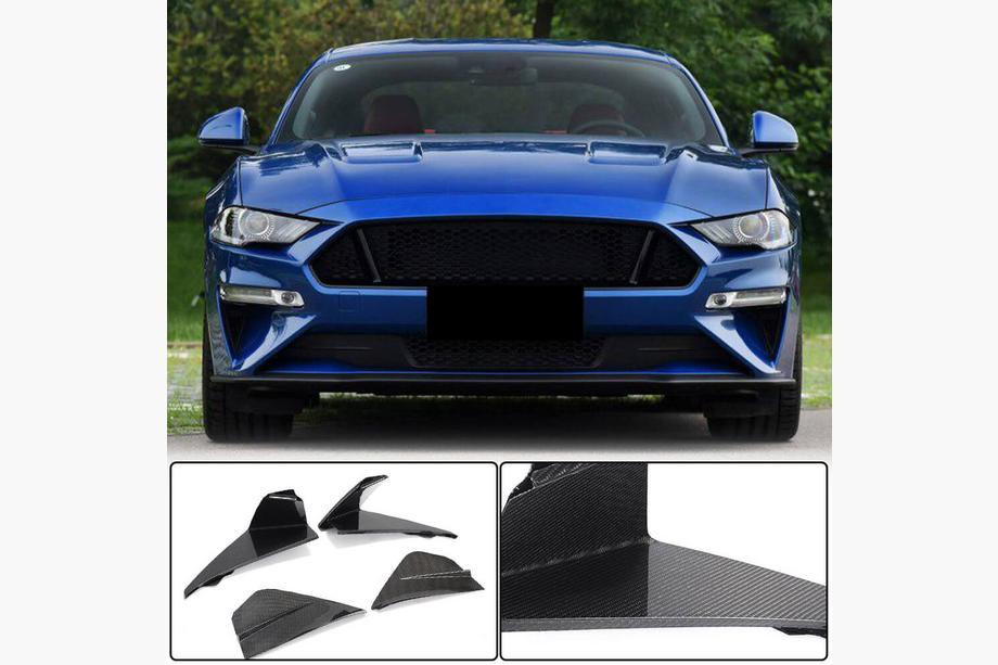 Ford Mustang 2015–2023 Carbon mistlampomlijsting (2018-2021) Image