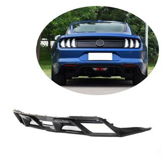 Achterbumper diffuser V2 (2018-2021, Carbon) Ford Mustang 2015–2023 foto 1