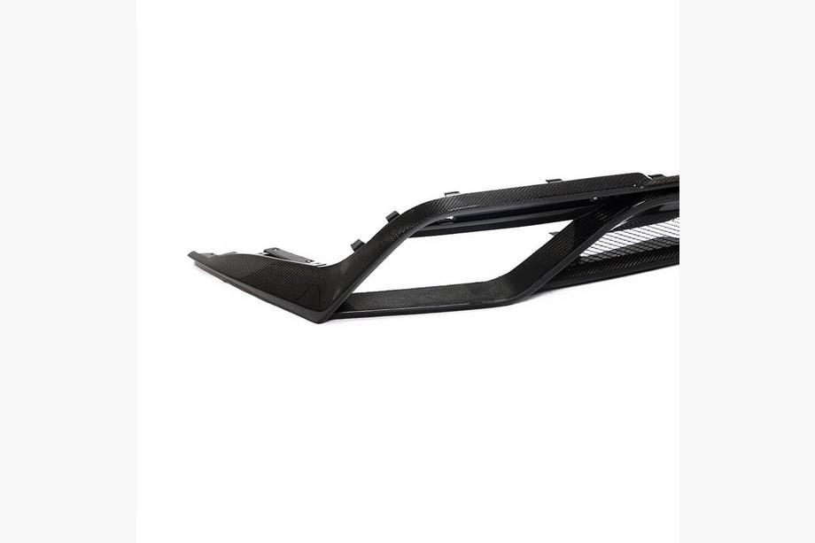 Ford Mustang 2015–2023 Achterbumper diffuser V2 (2018-2021, Carbon) Foto 3
