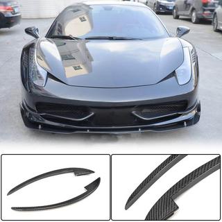 Frontbumper lippen V2 (2011-2013, carbon) foto 1