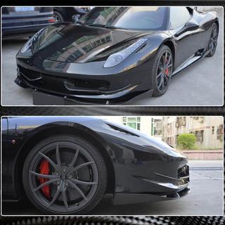 Frontbumper lippen V2 (2011-2013, carbon) foto 4