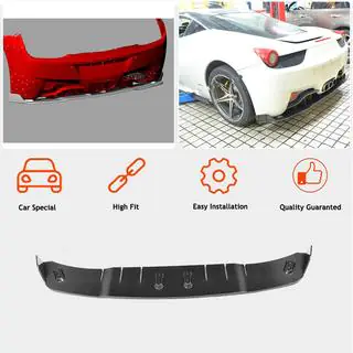Spoiler V3 (2011-2013, carbon) Ferrari 458 Italia 2009–2015 foto 2