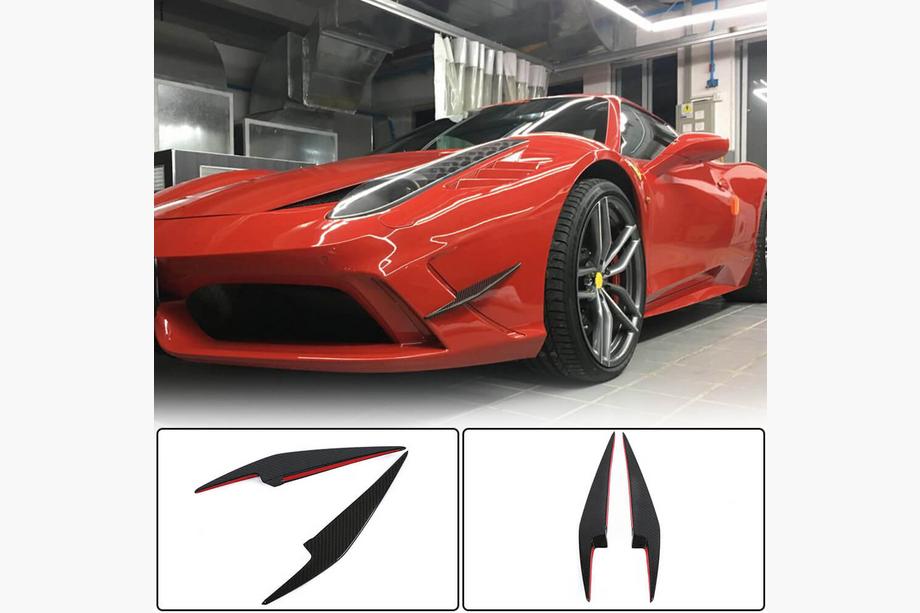 Ferrari 458 Italia 2009–2015 Voorbumper lip (2014-2015, carbon) Image