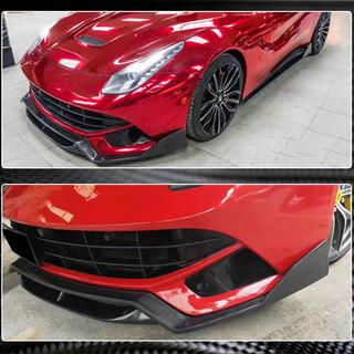 Voorbumper lip (2012-2014, Carbon) Ferrari F12 Berlinetta 2012–2017 foto 4
