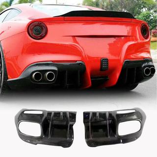 Diffuser achterbumper (2012-2014, Carbon) Ferrari F12 Berlinetta 2012–2017 foto 1