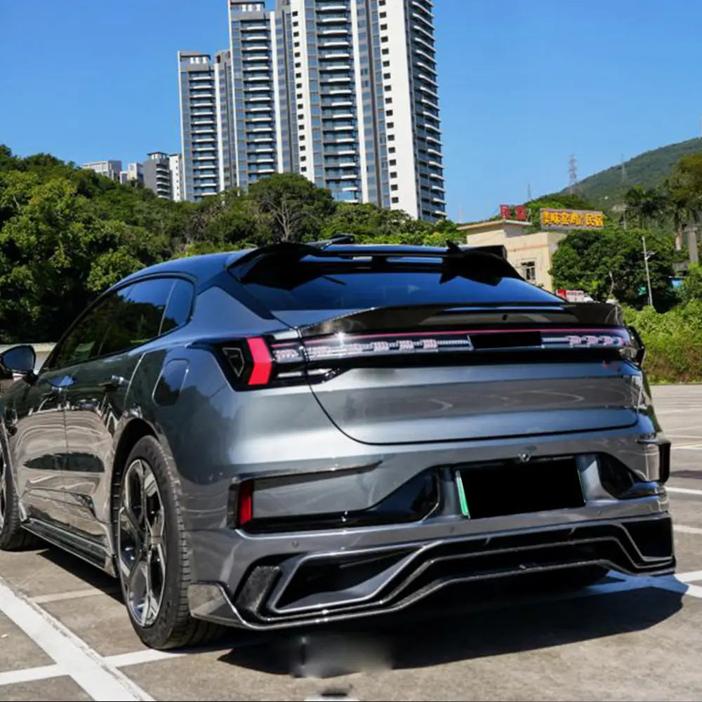 Achterbumper diffuser (2021-2024, Carbon) foto 3