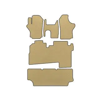 EVA automatten (2004-2007, 3 rijen, 8-zits, Beige)