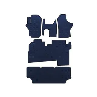 EVA automatten (2004-2007, 3 rijen, 8-zits, Blauw)