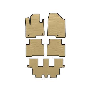 EVA automatten (3 rijen, voor Grand, beige) Hyundai Santa Fe 4 2018–2023