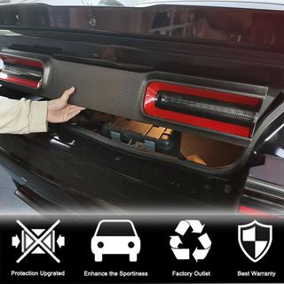 Achterklep afdekstrip (2015-2023, Carbon) Dodge Challenger 2008–2023 foto 2