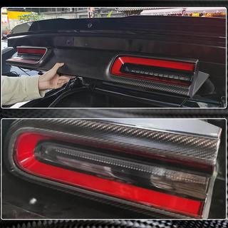 Achterklep afdekstrip (2015-2023, Carbon) Dodge Challenger 2008–2023 foto 4