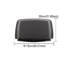 Dodge Challenger 2008–2023 Motorkap cover (2015-2019, Carbon) foto 6