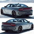Dodge Charger 2010–2023 Spoiler (2015-2023, kunststof) foto 2