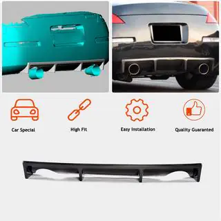 Achterbumperdiffuser (2003-2009, carbon) Nissan 350Z 2002–2009 foto 2
