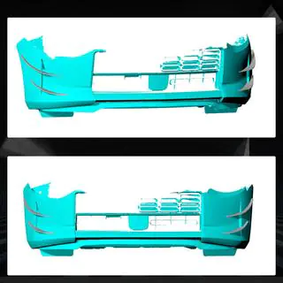 Voorbumper splitter (carbon) Nissan 400Z 2022– foto 2