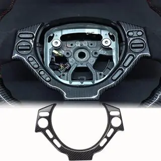 Stuurwielcover (2009-2015, Carbon) foto 1
