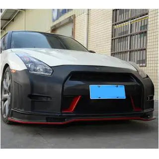 Voorbumper lip Lip (2009-2015, Carbon) foto 2