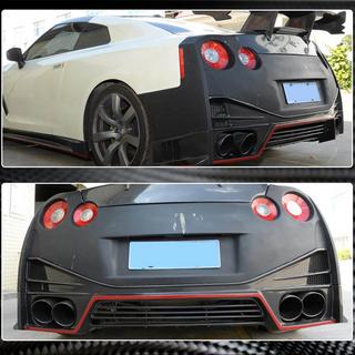 Achterbumper diffuser (2009-2015, Carbon) Nissan GT-R 2008–2025 foto 4