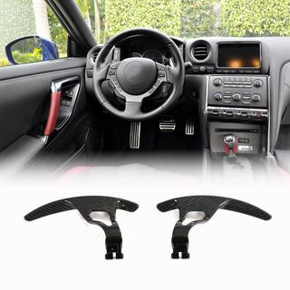 Schakelpaddles (2009-2015, carbon) Nissan GT-R 2008–2025 foto 1