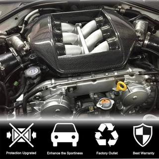 Motorafdekking (2009-2015, carbon) Nissan GT-R 2008–2025 foto 3