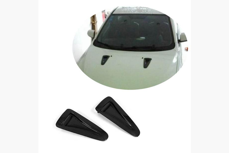 Nissan GT-R 2008–2025 Motorkap sierlijsten (2012-2015, Carbon) Image