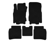 Nissan Note 2004–2012 Textielmatten Classic (Zwart) foto 1