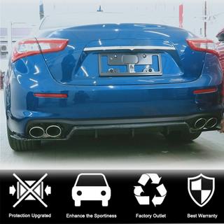 Achterbumper diffuser (voor Base 2018-2020, carbon) foto 2