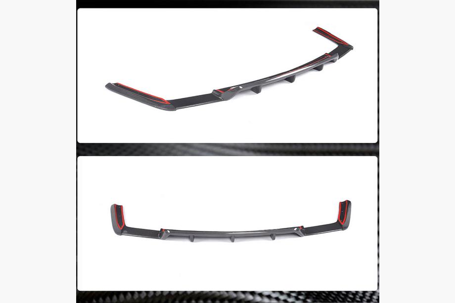 Maserati Ghibli 2013–2023 Achterbumper diffuser (voor Base 2018-2020, carbon) Foto 3