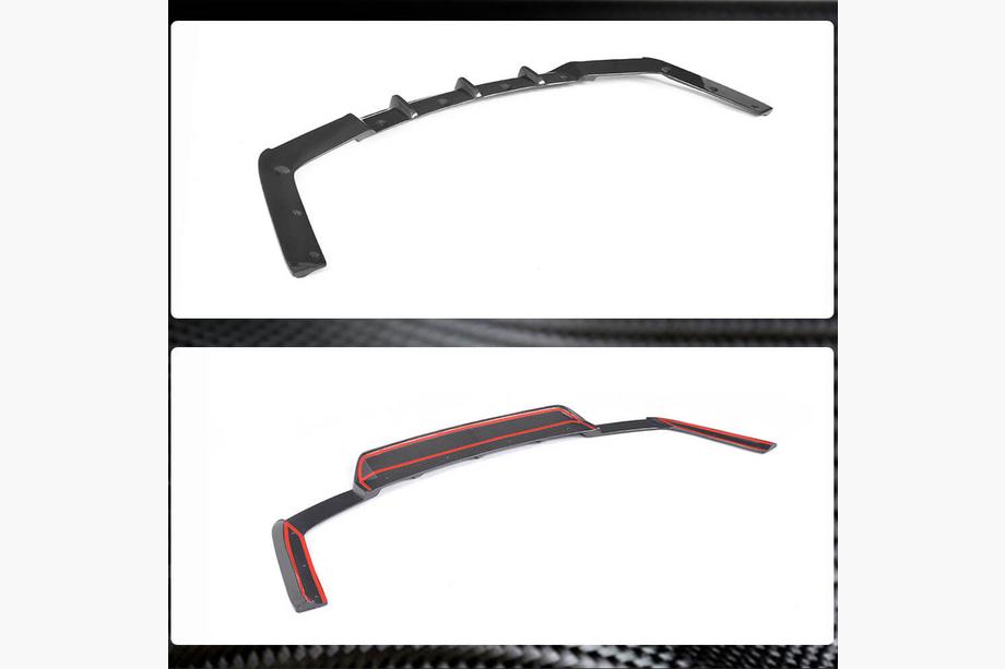 Maserati Ghibli 2013–2023 Achterbumper diffuser (voor Base 2018-2020, carbon) Foto 4