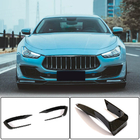 Maserati Ghibli 2013–2023 Voorbumper sierlijsten (voor Base 2018-2020, carbon) foto 1
