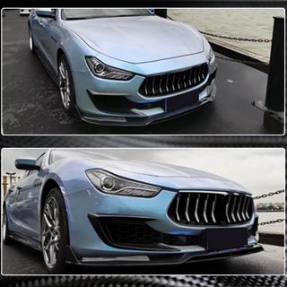 Voorbumper sierlijsten (voor Base 2018-2020, carbon) Maserati Ghibli 2013–2023 foto 4